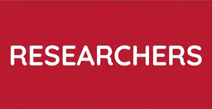 For RESEARCHERS AND NETWORKS, click here